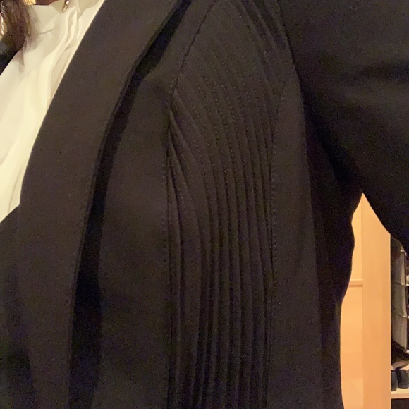 Bebe black tuxedo-inspired blazer - Picture 5 of 7